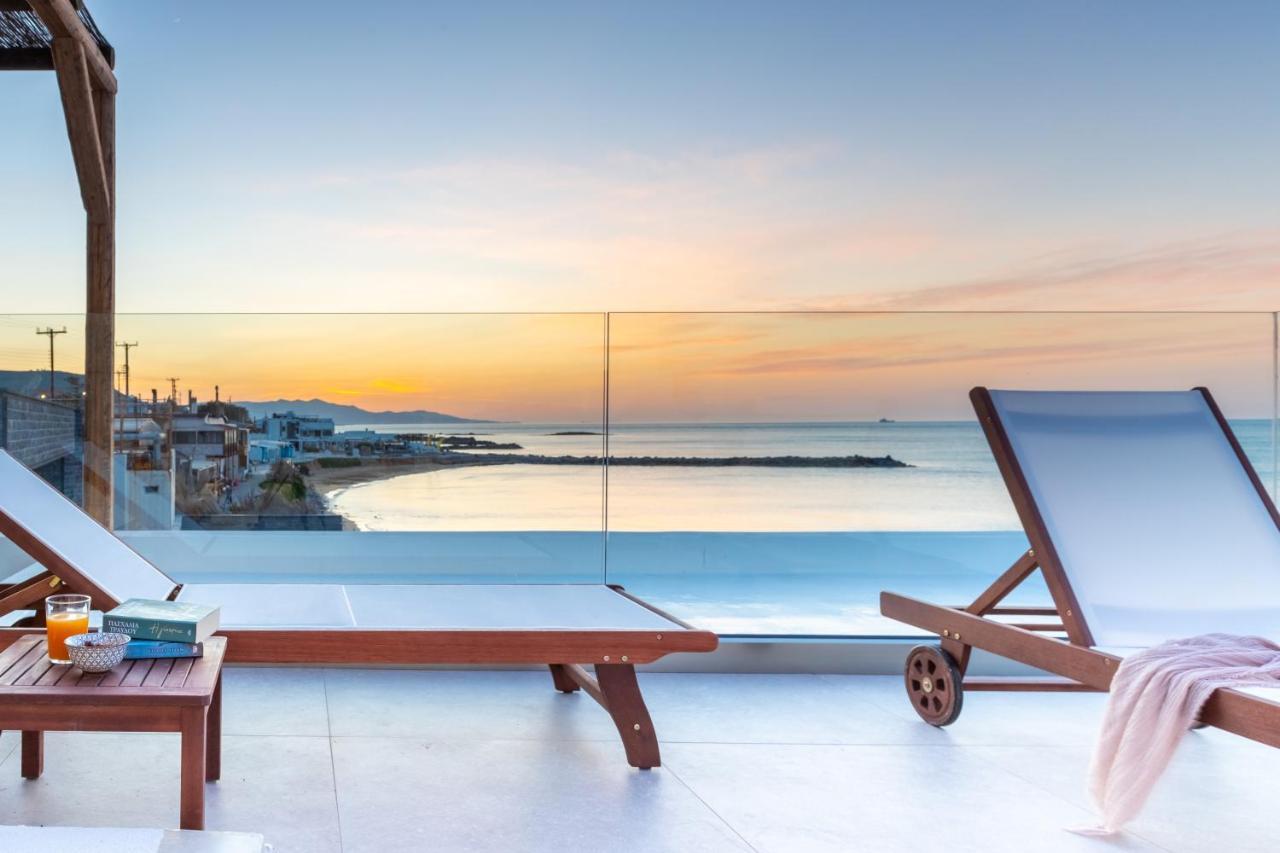 Wave, An Idyllic Seafront Suite By Nirousuites Kokkini Hani Buitenkant foto